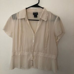 Vintage Sheer and Elegant Blouse